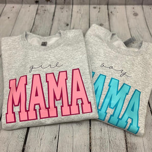 'Girl Mama' Crewneck Sweatshirt