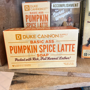 Duke Cannon Pumpkin Spice Latte Bar of Soap