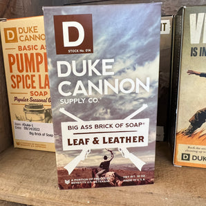 Duke Cannon Leaf & Leather Bar of Soap